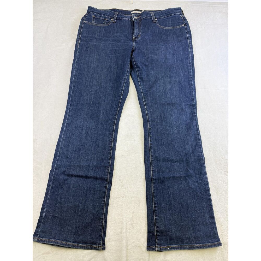 Levis 415 Classic Boot Jeans Womens 16W Blue Denim Stretch Bootcut Mid Rise